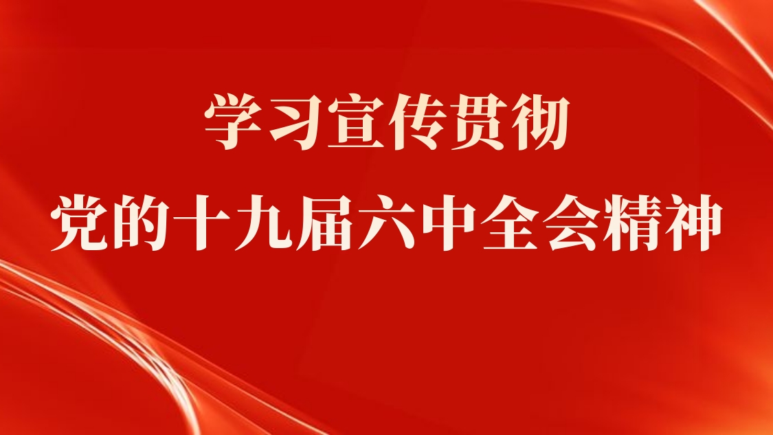 主题党课：学习宣传贯彻党的十九届六中全会精神